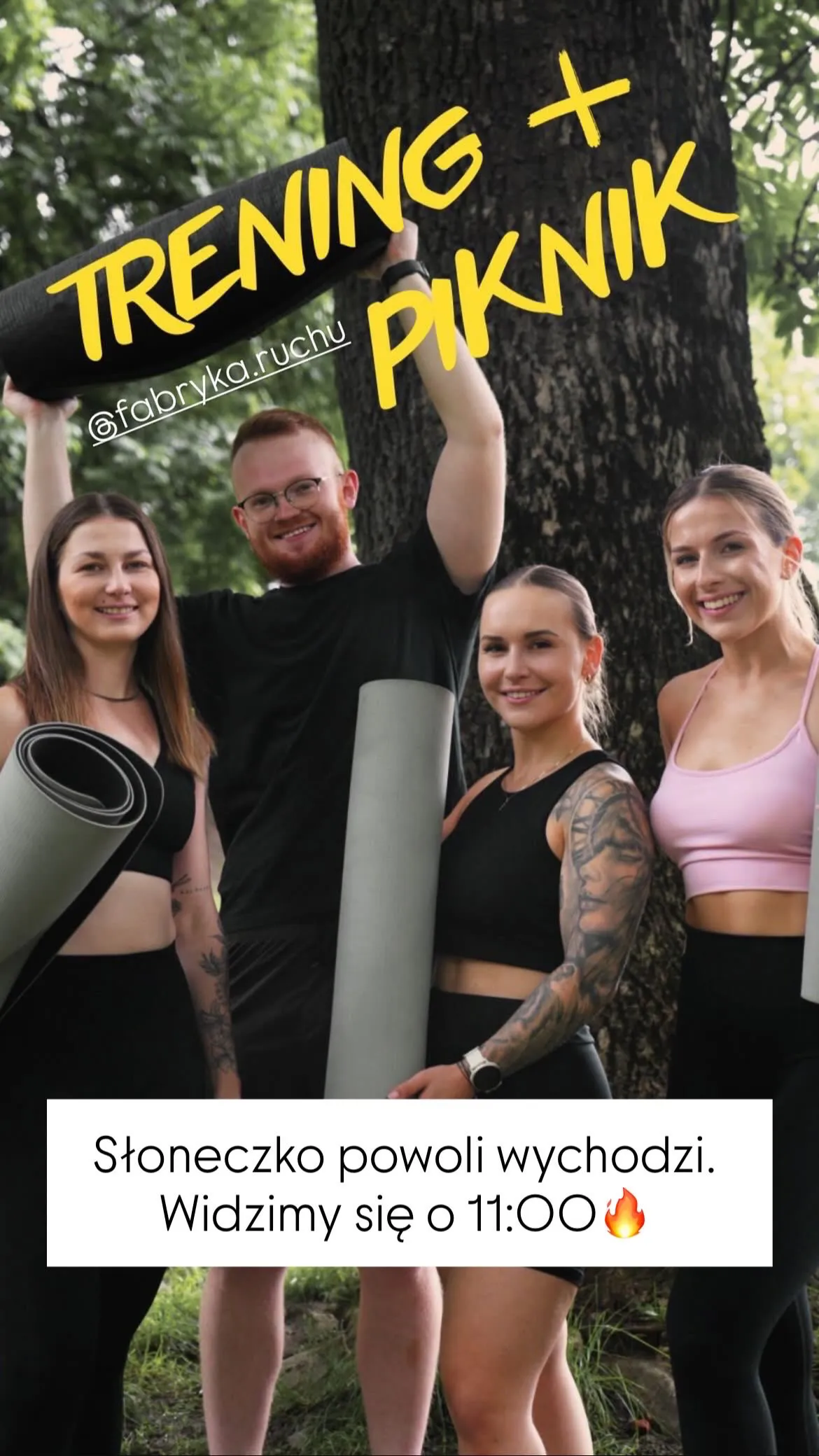 Trening i piknik w Fosie — 2
